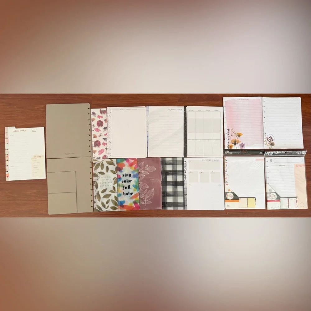 The Happy Planner Disc-Bound Bundle – Inserts, Covers, Folders & More